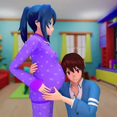 Взлом Pregnant Mother Family Life  [МОД Unlocked] - стабильная версия apk на Андроид