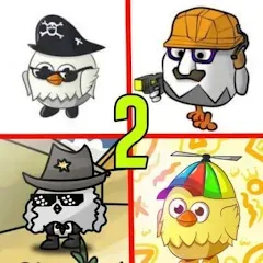 Скачать взлом Угадай ютубера Chicken Gun 2  [МОД Бесконечные деньги] - последняя версия apk на Андроид