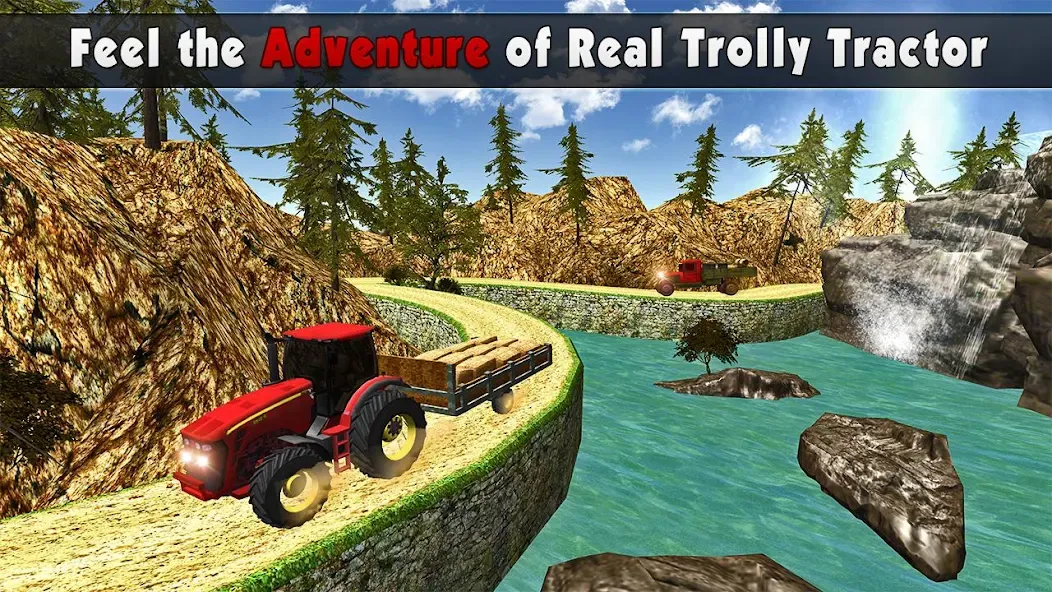 Rural Farming - Tractor games  [МОД Menu] Screenshot 1