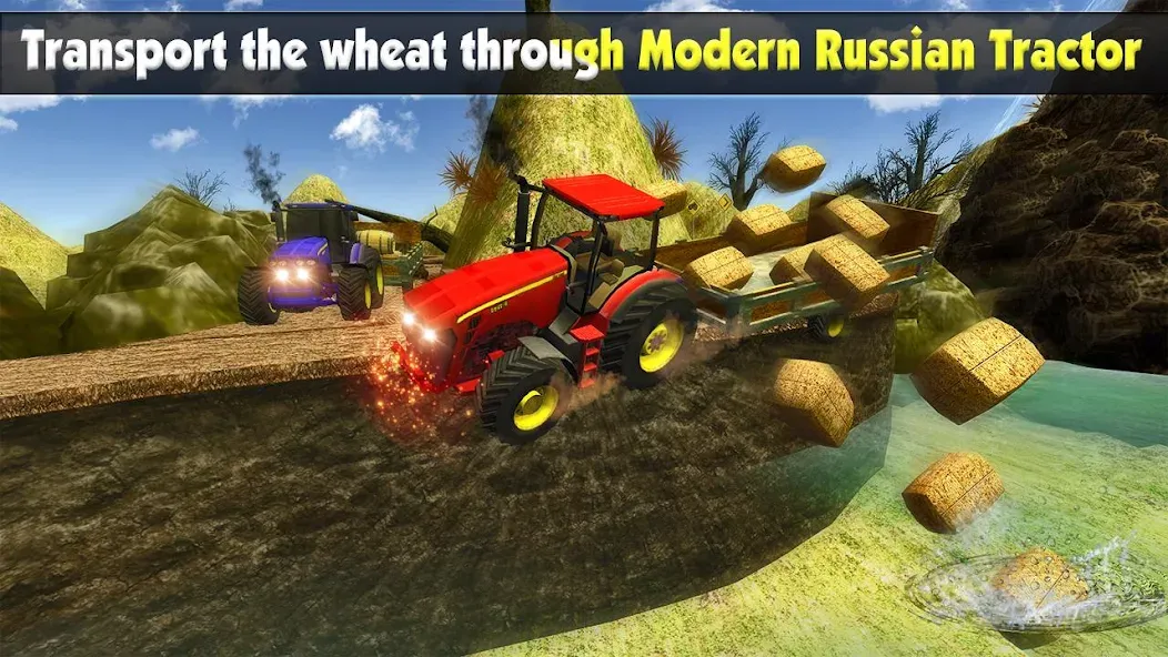 Rural Farming - Tractor games  [МОД Menu] Screenshot 3