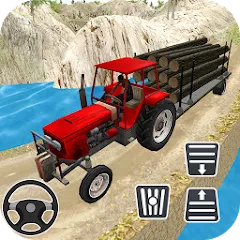 Взлом Rural Farming - Tractor games  [МОД Menu] - стабильная версия apk на Андроид