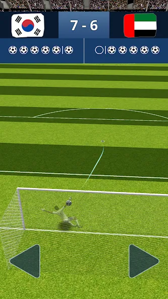 Final Shoot: Penalty-Shootout  [МОД Много денег] Screenshot 3