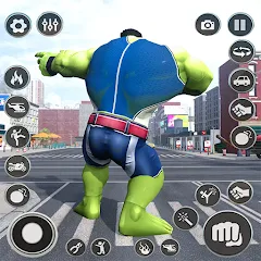 Скачать взлом Black Monster Hero City Battle  [МОД Много монет] - полная версия apk на Андроид