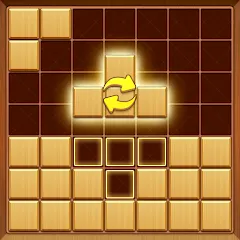 Скачать взломанную Wood Block Puzzle Addictive  [МОД Много денег] - стабильная версия apk на Андроид