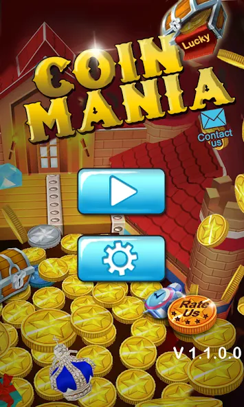 AE Coin Mania : Arcade Fun (Эй Это Мания Монет)  [МОД Unlimited Money] Screenshot 1