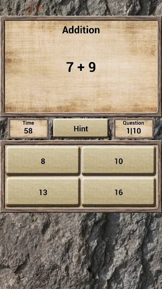 Math - Quiz Game  [МОД Меню] Screenshot 1