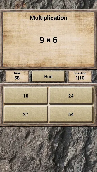 Math - Quiz Game  [МОД Меню] Screenshot 2