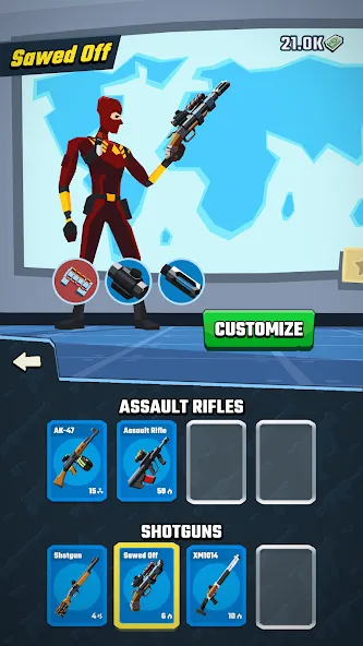 Agent Action -  Spy Shooter (Эйджент Экшн)  [МОД Unlocked] Screenshot 5