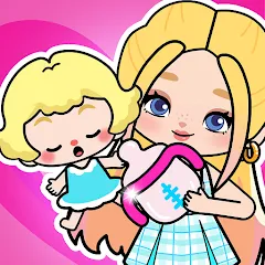 Взлом Aha World: Baby Care (Аха Ворлд)  [МОД Бесконечные деньги] - стабильная версия apk на Андроид