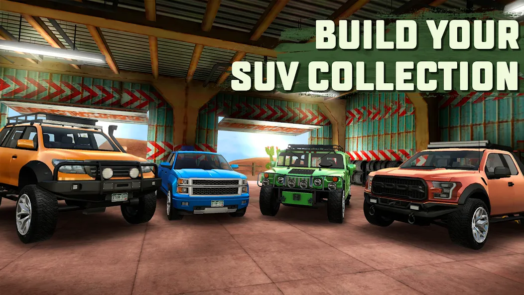 Extreme SUV Driving Simulator (Экстримный симулятор вождения внедорожников)  [МОД Menu] Screenshot 4