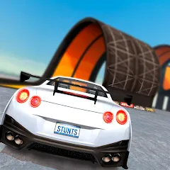 Взломанная Car Stunt Races: Mega Ramps (Кар Стант Рейсы)  [МОД Mega Pack] - стабильная версия apk на Андроид