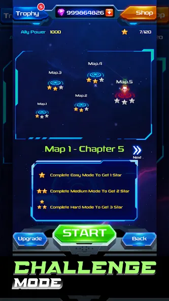 Galaxy Attack: Space Shooter (Гэлэкси Аттак)  [МОД Все открыто] Screenshot 4