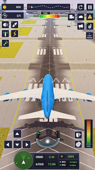 Airplane Game Flight Simulator  [МОД Все открыто] Screenshot 2