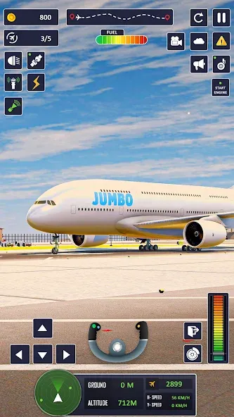 Airplane Game Flight Simulator  [МОД Все открыто] Screenshot 4