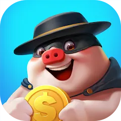 Скачать взломанную Piggy GO - Clash of Coin (Пигги ГО)  [МОД Бесконечные деньги] - полная версия apk на Андроид