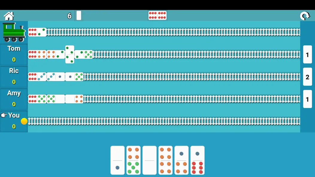 Train Dominoes (Трейн Доминос)  [МОД Menu] Screenshot 2