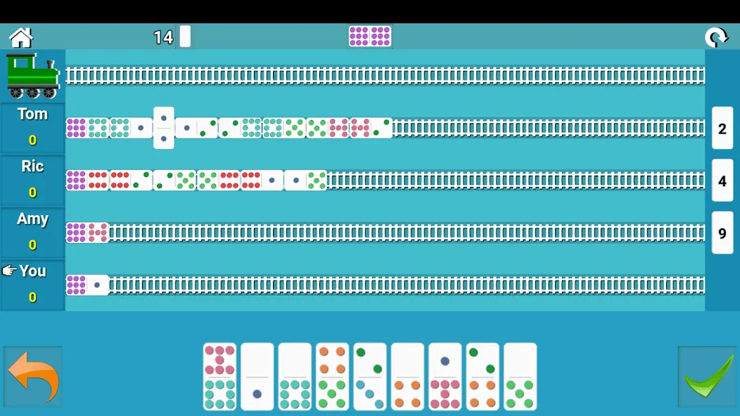 Train Dominoes (Трейн Доминос)  [МОД Menu] Screenshot 3