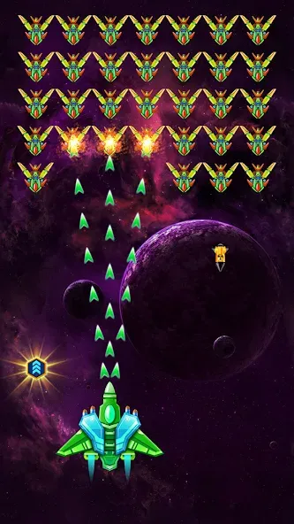 Galaxy Attack: Shooting Game (Гэлэкси Аттак)  [МОД Меню] Screenshot 1