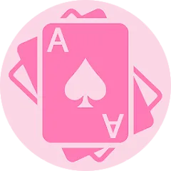 Взлом Pink Solitaire (Пинк Солитер)  [МОД Много денег] - последняя версия apk на Андроид