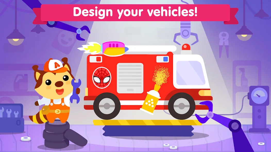 Car games for kids & toddler  [МОД Меню] Screenshot 2