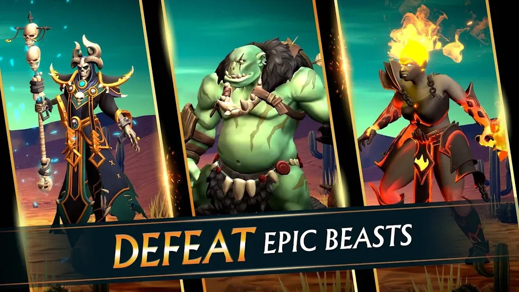 Puzzle Quest 3 - Match 3 RPG (Пазл Квест 3)  [МОД Mega Pack] Screenshot 4