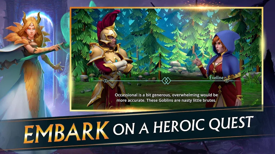 Puzzle Quest 3 - Match 3 RPG (Пазл Квест 3)  [МОД Mega Pack] Screenshot 5