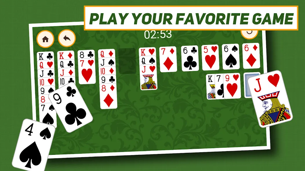 Klondike Solitaire: Classic  [МОД Много денег] Screenshot 5