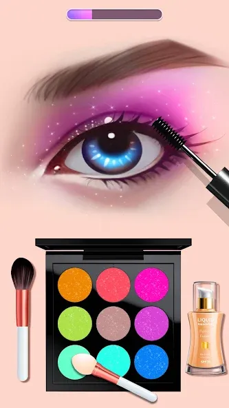 Makeup Kit - Color Mixing  [МОД Много монет] Screenshot 3