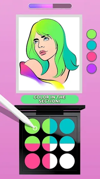 Makeup Kit - Color Mixing  [МОД Много монет] Screenshot 4