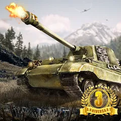 Взломанная Tank Warfare: PvP Battle Game (Танковое сражение)  [МОД Бесконечные деньги] - полная версия apk на Андроид