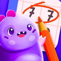 Взломанная Numberzilla: Number Match Game (Намберзилла)  [МОД Бесконечные монеты] - полная версия apk на Андроид