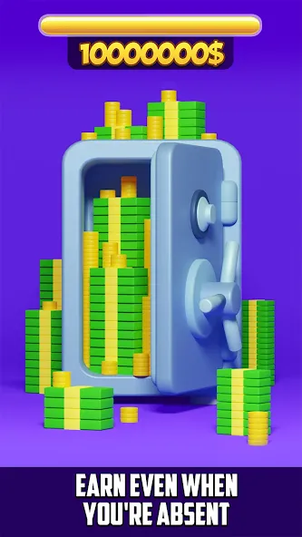 Money cash clicker  [МОД Много денег] Screenshot 4