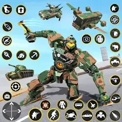 Скачать взлом Army Bus Robot Car Game 3d  [МОД Mega Pack] - последняя версия apk на Андроид