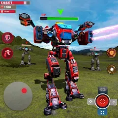 Взломанная Mech Robot Wars - Multi Robot  [МОД Много денег] - последняя версия apk на Андроид