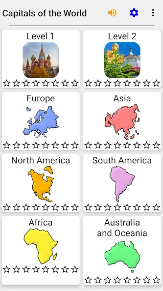 Capitals of the World - Quiz  [МОД Mega Pack] Screenshot 3