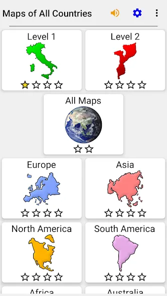 Maps of All Countries Geo-Quiz  [МОД Unlocked] Screenshot 3