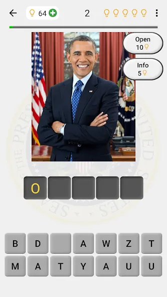 US Presidents and History Quiz  [МОД Все открыто] Screenshot 1