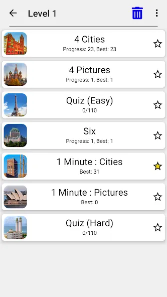 Cities of the World Photo-Quiz  [МОД Много монет] Screenshot 5