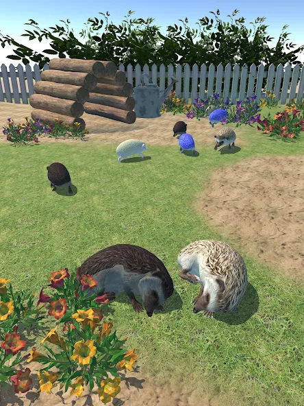Hedgehog Friends (Хеджхог Френдс)  [МОД Menu] Screenshot 4