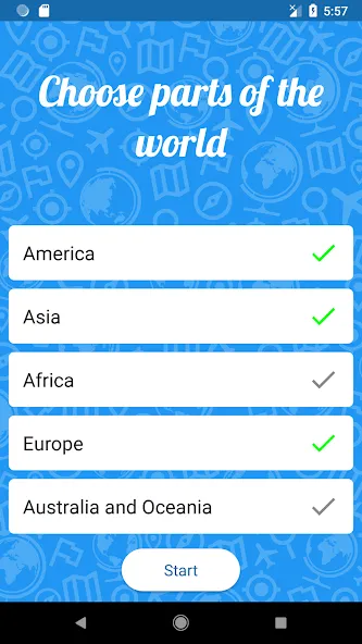 Guess the country! - Quiz  [МОД Unlimited Money] Screenshot 4