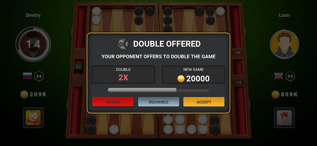 Backgammon Champs - Board Game (Бэкгаммон Чемпс)  [МОД Все открыто] Screenshot 3