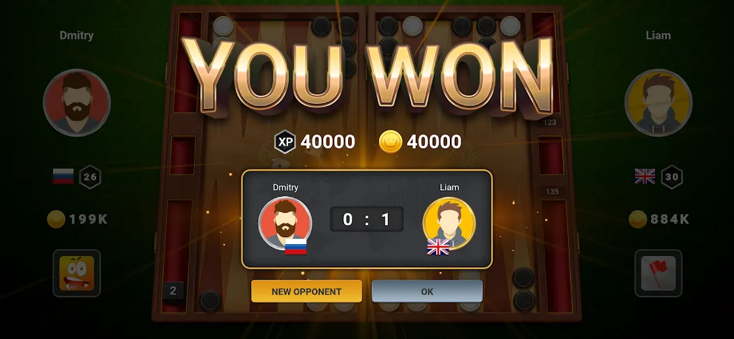 Backgammon Champs - Board Game (Бэкгаммон Чемпс)  [МОД Все открыто] Screenshot 4