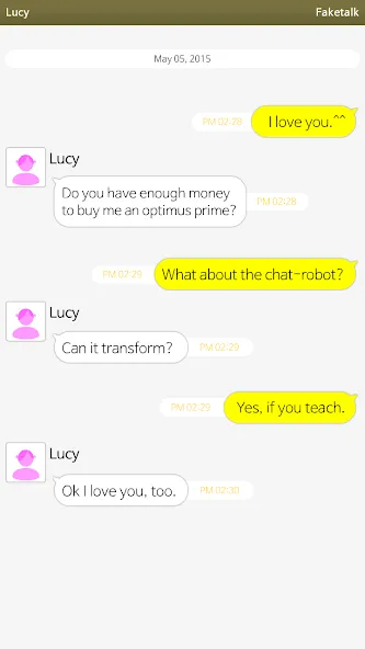 Faketalk - Chatbot (Фэйкталк)  [МОД Меню] Screenshot 2