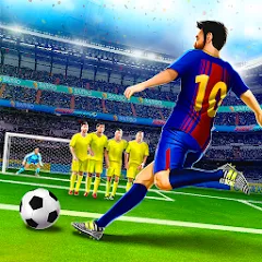 Взлом Shoot Goal: World Leagues (Шут Гоал)  [МОД Много денег] - полная версия apk на Андроид