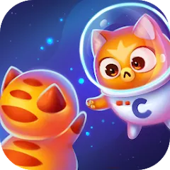 Взломанная Space Cat Evolution: Kitty col  [МОД Бесконечные монеты] - стабильная версия apk на Андроид