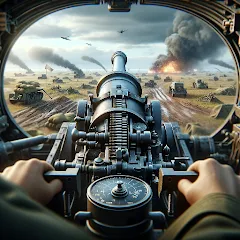 Скачать взломанную World of Artillery: Cannon War (Ворлд оф Артиллери)  [МОД Много денег] - стабильная версия apk на Андроид