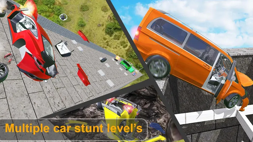 Beam Drive Crash Death Stair C (Бим Драйв Краш Дэт Стэр С)  [МОД Unlimited Money] Screenshot 3