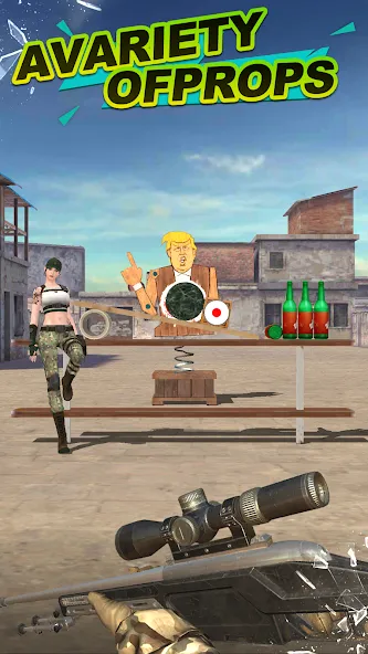 Gun Shooting Range  [МОД Меню] Screenshot 1