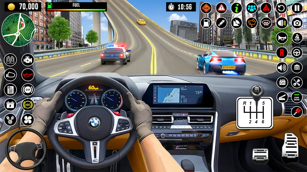 City Driving School Car Games  [МОД Бесконечные монеты] Screenshot 5