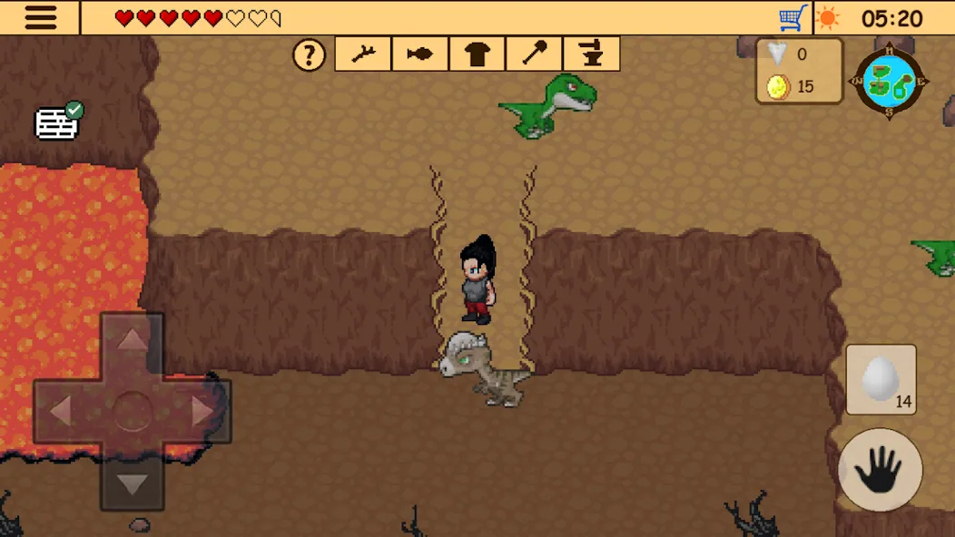 Survival RPG 3:Lost in time 2D (Сурвивал РПГ 3)  [МОД Unlocked] Screenshot 1